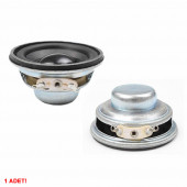 Mini 4cm 4 Ohm 3W Hoparlör Yuvarlak Speaker 3 Watt Ses Müzik Amfi Ses Oluşturucu Yüksek Kalite - 6