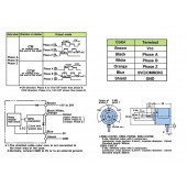 Omron E6B2-CWZ6C 500 Pals Optik Rotary Enkoder DC 5V/24V Döner Encoder A B Z 3 Fazlı Motor - 7