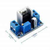 LM317 Modül DC Lineer Regulatör 2A Voltaj Düşürücü - 7