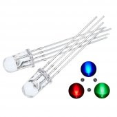 5mm Rgb Led Ortak Anot 4 Pin Multicolor Diyot Işık Lamba Light - 3