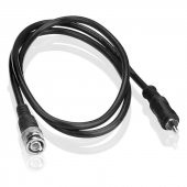 BNC to RCA Kablo 1 Metre Video Ses Sinyal Taşıyıcı Konnektör thumbnail 1