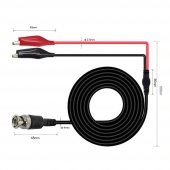 Bnc Krokodil Kablo Osiloskop ve Sinyal Jeneratörü Probu Test thumbnail 6