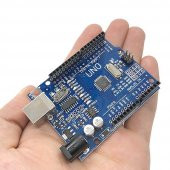 Arduino UNO R3 Klon MEGA328P SMD (CH340) + USB Kablo Dahil thumbnail 2