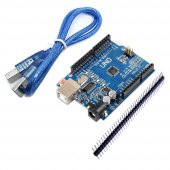 Arduino UNO R3 Klon MEGA328P SMD (CH340) + USB Kablo Dahil thumbnail 8