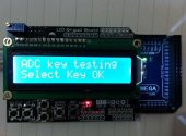 Arduino LCD Keypad Shield 1602 - 16x2 LCD Ekran ve Tuş Takımı - 7