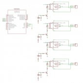 Arduino 4 Kanal Röle Shield DC 24V 3A - 8
