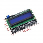 Arduino LCD Keypad Shield 1602 - 16x2 LCD Ekran ve Tuş Takımı - 8