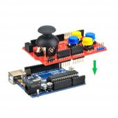 Arduino Joystick Shield 2 Eksen Xy Joystick Nrf24L01 Nokia5110 Bluetooth Shield - 6