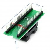 TSOP48 to DIP48 Çevirici Adaptör Smd To Dip Eeprom Programlayıcı thumbnail 2