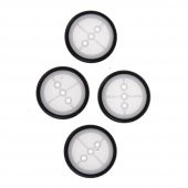 29mm Mini Rubber Tekerlek 2mm Mil Uyumlu Robot Oyuncak Wheel - 6