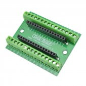 Arduino Nano 3.0 Genişleme Kartı IO Terminal Adaptör Shield Kolay Bağlantı Klemens Soketler thumbnail 1