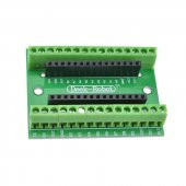 Arduino Nano 3.0 Genişleme Kartı IO Terminal Adaptör Shield Kolay Bağlantı Klemens Soketler thumbnail 6