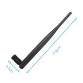 6dBi RP SMA Erkek Anten  2.4GHz 5.8GHz RF Gsm Wifi Sinyal Kuvvetlendirici Anten 2G/3G/4G LTE FPV thumbnail 7