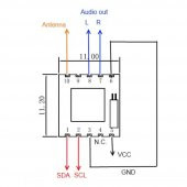 Philips TEA5767 FM Stereo Radyo Modülü Dijital Programlanabilir thumbnail 4
