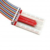 Raspberry Pi T Genişleme Kartı + 40 Pin Ribbon Kablo T-Cobbler - 5