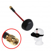 5.8Ghz SMA Erkek Anten Esnek Dairesel Polarize Omni Mantar Anten RC FPV Drone Multicopter - 6