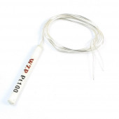 PT100 Platinyum Isı Sıcaklık Sensörü 100cm Su Geçirmez -200C to 450C Metal Koruyucu Dalgıç Prob Term thumbnail 7