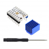 MKS Trinamic TMC2208 V1.2 Step Motor Sürücü Soğutuculu MakerBase 1/256 Step 1.4A CNC 3D Yazıcı Kamer thumbnail 1