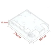 Arduino UNO R3 Plastik Koruma Kutusu Vidalı Pleksi Kutu thumbnail 3