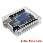 Arduino UNO R3 Plastik Koruma Kutusu Vidalı Pleksi Kutu thumbnail 2
