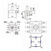 MPS20N0040D-D Basınç Sensörü 0-40kPa DIP-6 MEMS Biyomedikal - 8