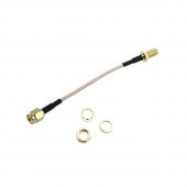 RG316 10cm SMA Erkek Dişi Kablo RF Uzatma Kablosu 50 Ohm 0-6Ghz Koaksiyel Wifi Gsm Gprs Anten thumbnail 4