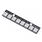8 Bit Neopixel Ws2812B 5050 Rgb Led Modü Adreslenebilir Stick - 1