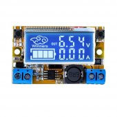 3A Ayarlanabilir Voltaj Düşürücü Modül Ekranlı Ayarlı Güç Kaynağı thumbnail 1