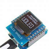 WEMOS D1 Mini Oled Shield Modül 64x48 Pixel LCD Wireless Wifi IOT thumbnail 7
