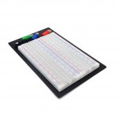 SYB-1660 İkili Bread Board 1660 Nokta Elektronik Prototip Devre - 4