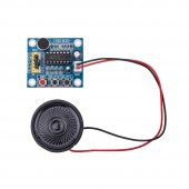 ISD1820 Ses Kayıt Modülü Ses Çalma Modülü 8Ohm 0.5W Hoparlör - 8