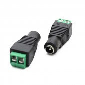 2.1mm Adaptör Klemens Dönüştürücü Terminal 24VDC 5A Lehimsiz Adatör Besleme Dönüştürücü - 6