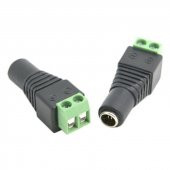 2.1mm Adaptör Klemens Dönüştürücü Terminal 24VDC 5A Lehimsiz Adatör Besleme Dönüştürücü - 7