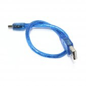 30cm Mini Usb Kablo Mavi 480 Mbps USB 2.0 Hot Swap - 6