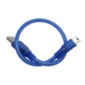 30cm Mini Usb Kablo Mavi 480 Mbps USB 2.0 Hot Swap - 7