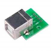 USB Type B To Dip Çevirici Pcb Usb Haberleşme Deney Prototip 5V Usb Pinlerine Kolay Erişim Kartı - 2