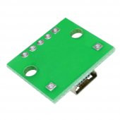 Mini Usb To Dip Çevirici Pcb Usb Haberleşme Deney Prototip 5V Usb Pinlerine Kolay Erişim Kartı thumbnail 6