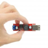 Lm2596 Dual Usb Power Modül Voltaj Düşürücü Mp3 Mobil Güç Kaynağı - 3