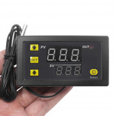 W3230 DC 12V Dijital Termostat Sıcaklık Kontol Kartı Isıtıcı Soğutucu Kuluçka Akvaryum Buzdolabı - 2