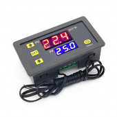 W3230 DC 12V Dijital Termostat Sıcaklık Kontol Kartı Isıtıcı Soğutucu Kuluçka Akvaryum Buzdolabı - 3