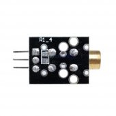 KY-008 Nokta Lazer Diyot Modül 3V 5V 650nm Kırmızı Pointer Lazer - 6