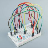Orta Boy Breadboard 400 Pin Hücre Protoboard Prototip Deney - 7