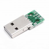 Usb Male To Dip Çevirici Pcb - 1
