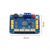 32 Kanal Servo Motor Robot Kontrol Kartı Ver 3.2 - PS2 Kol Joysti - 4