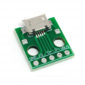 Micro Usb To Dip Çevirici Pcb 5V Usb Haberleşme Deney Prototip - 1