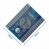 Tqfp-1 0.5Mm Smd Dip Çevirici Pcb Tqfp16 Tqfp32 Tqfp48 Tqfp64 thumbnail 4