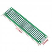 2X8Cm 06X28 Proto Pcb Pertinaks Elektronik Devre Prototip Deney - 8