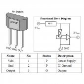SS49E Manyetik Alan Algılama Sensörü Hall Effect ±1000 Gauss thumbnail 4