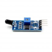 Alev Ateş Algılama Sensörü Flame IR İnfrared Kızılötesi Alarm thumbnail 2