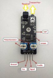 Ky-032 4 Pin Ir Kızılötesi Engel Algılama Sensörü thumbnail 8